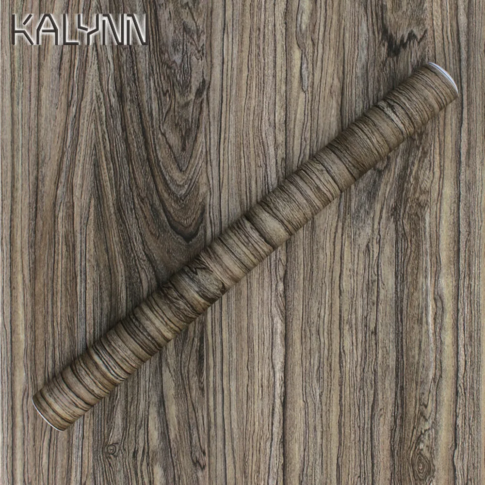 Клейкая бумага для стен из искусственного дерева коричневый деревянный досок