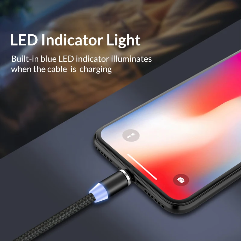 Магнитный кабель usb type C и Micro USB кабель для samsung Xiaomi huawei Магнитный зарядный телефонный кабель