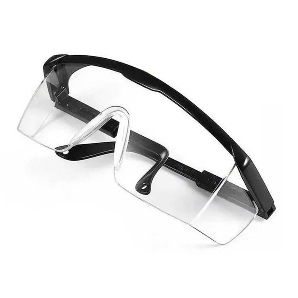 

Safety Goggles Anti Virus Fog Dust Splash Proof Glasses Eyewear Black Frame