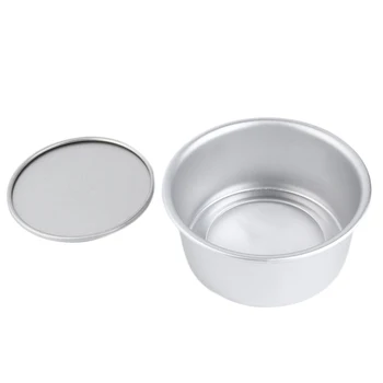 

2018 Light and Handy 16.5x16.5x7.5cm 6 Inch Aluminum Alloy Round Cake Mold Cake Tool Baking Tool Baking Mould Pan Bakeware Tools