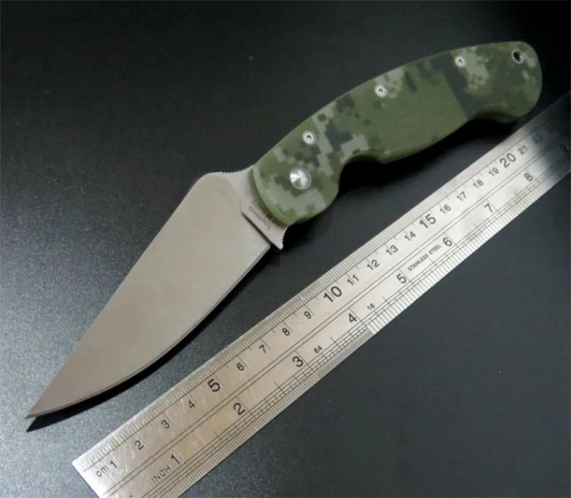 

C36 Folding Knife 9Cr18Mov Blade G10 Handle Tactical Camping outdoor hunting Survival Military knifes EDC hand tool