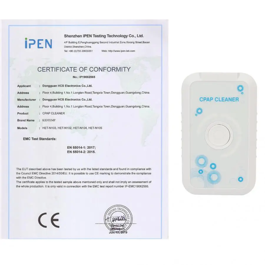 Портативный CPAP стерилизатор очиститель низкий уровень шума респиратор Озон Дезинфицирующее средство средства для дезинфекции