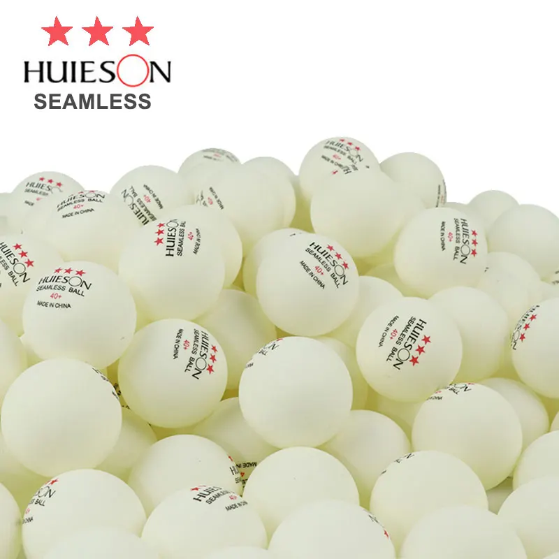 6pcs 3 Star ABS Seamless Plastic Balls Table Tennis Club Training Pingpong Ball 