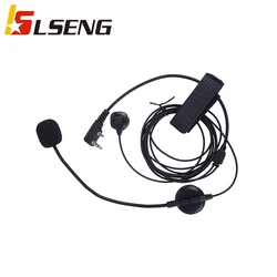 LSENG Motorcycle Helmet Headset Walkie-Talkie Transceiver Microphone Handheld Intercom Handset Fashion Application Baofeng UV5R