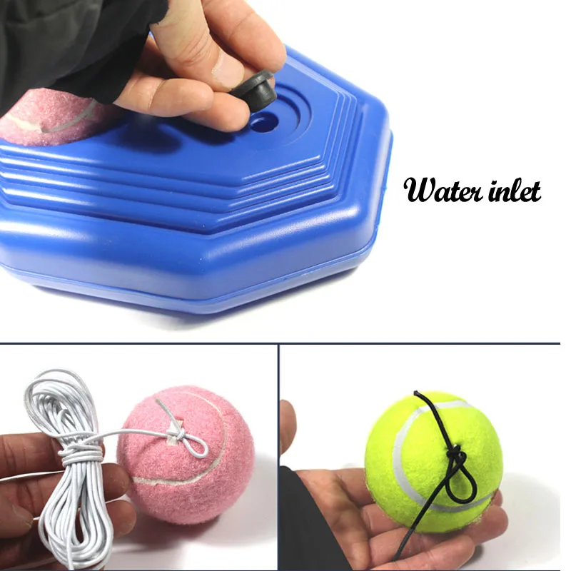 Tennis Ball Machine Trainer Exercise Rebound Balls Sparring Device Tennis Swing Trainer Single for tennis trainer