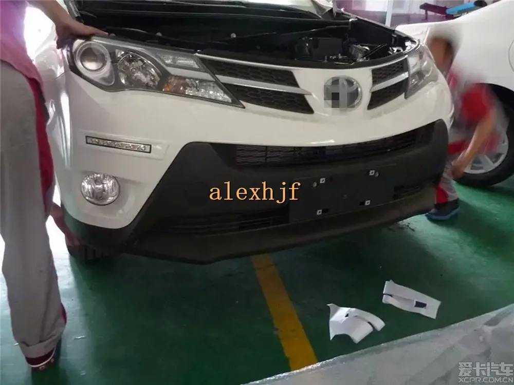 Светодиодные дневные ходовые огни July King DRL чехол для Toyota RAV4 2013 2015 красная