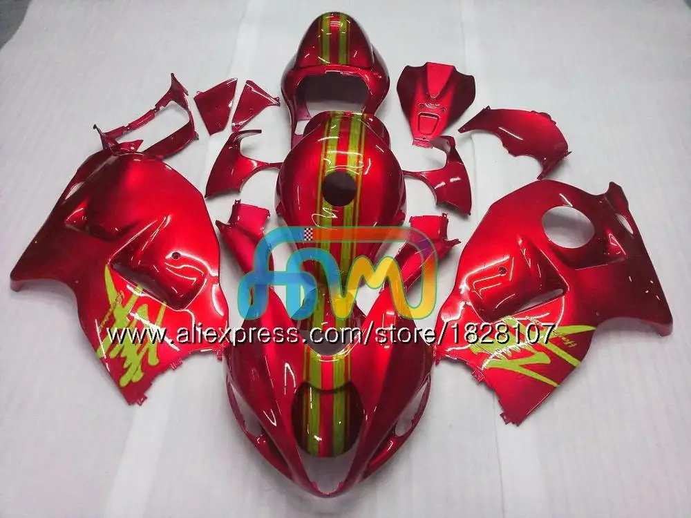 No. 32 Жемчуг зеленый впрыска топлива для SUZUKI Hayabusa GSXR-1300 GSXR 1300 56BS. 69 GSXR1300 08 09 10 11 12 2008 2009 2010 2011 2012 обтекатель - Цвет: No. 32
