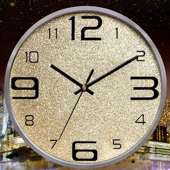 

Metal Mute Wall Clock A Living Room Bedroom Pocket Watch Clocks And Watches Concise Originality Quartz Clocks And Watches