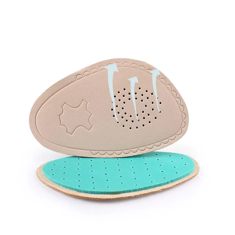 Premium Leather Forefoot Insert Shoe Pads for Women High Heels Sandals Non-Slip Adjust Size Half Insoles foe Shoes Foot Pad shoe insoles forefoot pads forefoot cushion