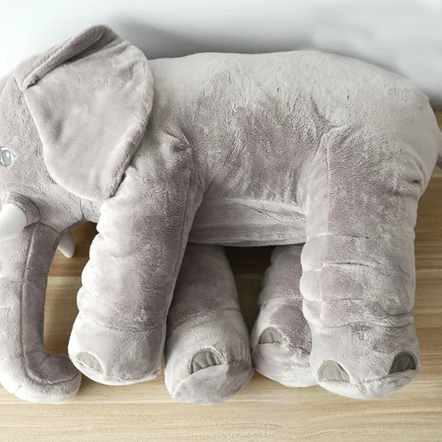 1pcs 40/60cm INS Elephant Soft Pillows Baby Sleeping Pillow Stuffed Elephant Comforter Plush Animal Cushion Best Gift For Kids 5