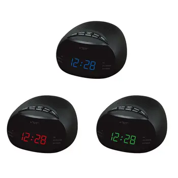 

Vst-901 Clock-Controlled Led Alarm Clock With Radio And Snooze Function Gift Decoration European Specification - Eu Plug
