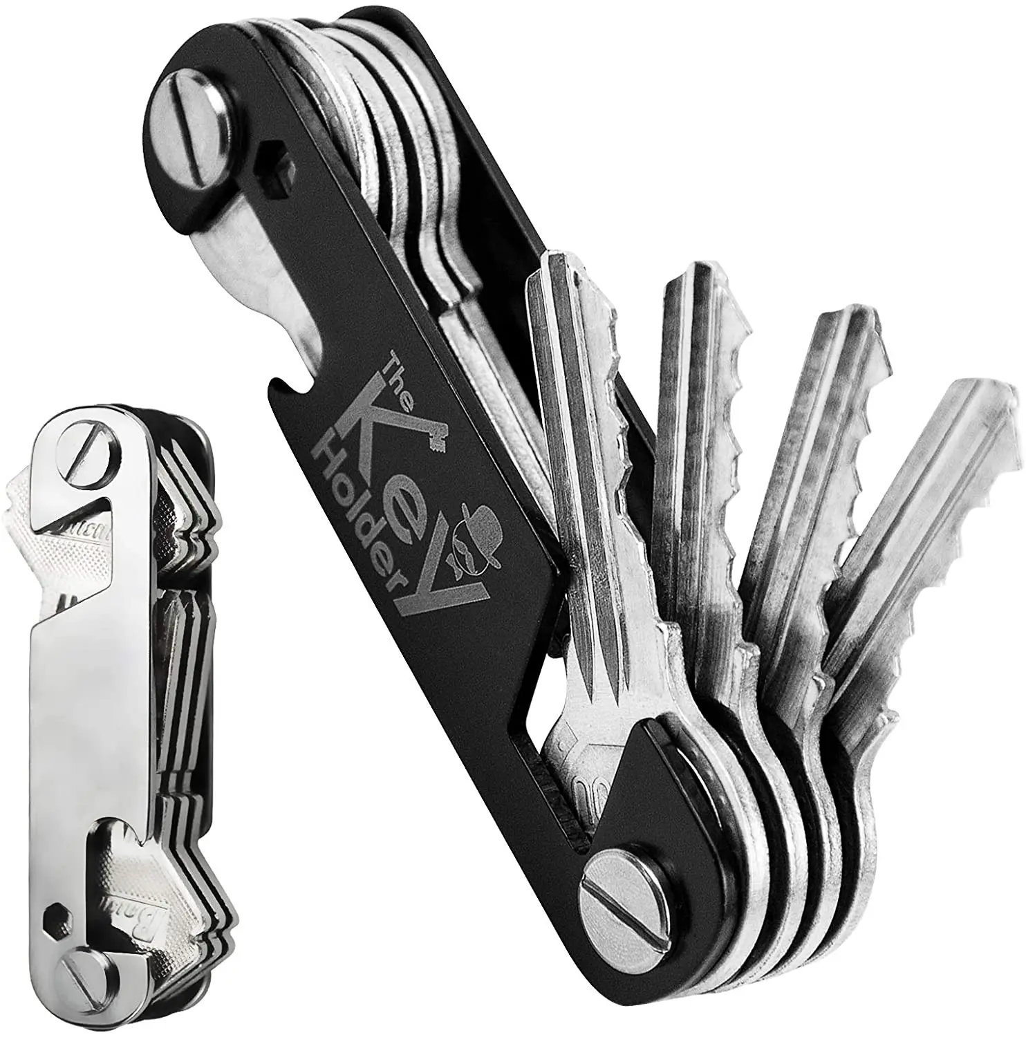 Мужской модный брелок-держатель для автомобильных ключей качественный кошелек для ключей делового бренда компактные смарт-органайзеры для ключей