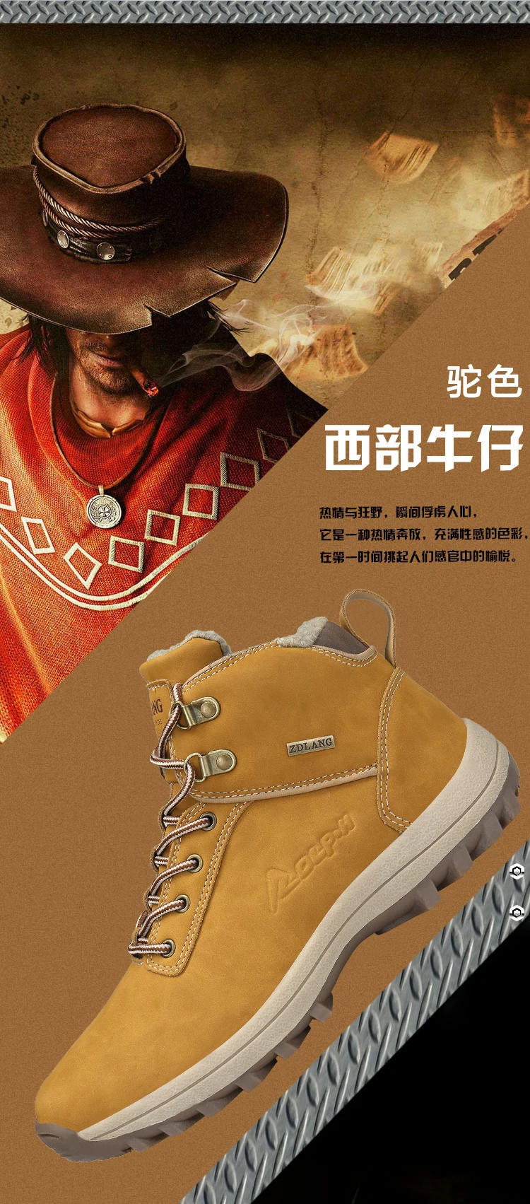 New Winter Warm Men Boots PU Leather Fur Plus Men Snow Boots Handmade Waterproof Working Ankle Boots Top Men Shoes Size 36-46