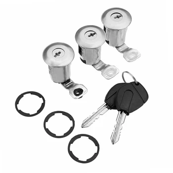 

Hot 9170G3 252522 LEFT RIGHT DOOR LOCK CYLINDER WITH 2 KEYS FOR CITROEN BERLINGO XSARA PICASSO for PEUGEOT PARTNER Car Accessori