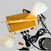 Распылительная машина для металлических деталей, мини-система порошкового покрытия PC02, электростатический распылитель, 110 В/220 В, пластиковая распылительная машина, PC03-5