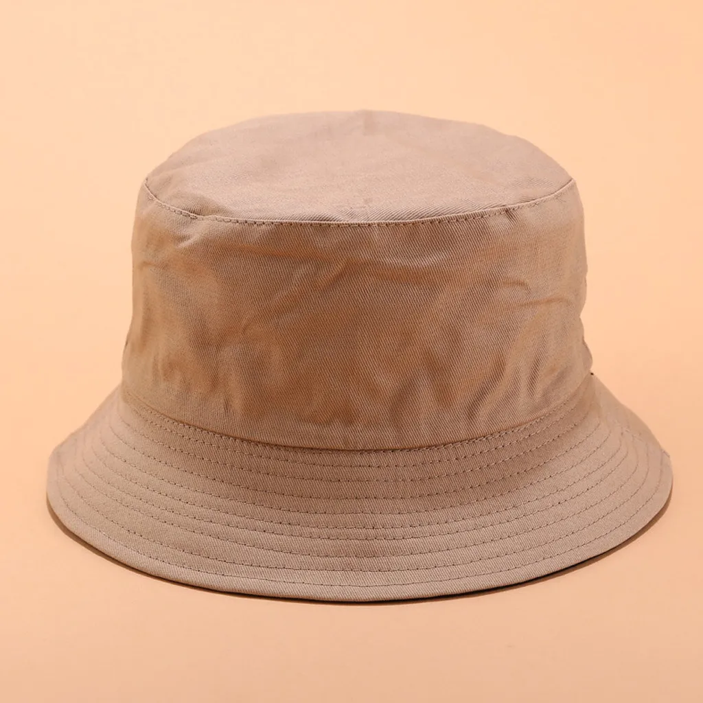 Модная женская и мужская Панама унисекс Летняя Повседневная парусиновая пляжная шляпа с принтом двухсторонняя уличная шляпа Кепка 25 стилей - Цвет: W