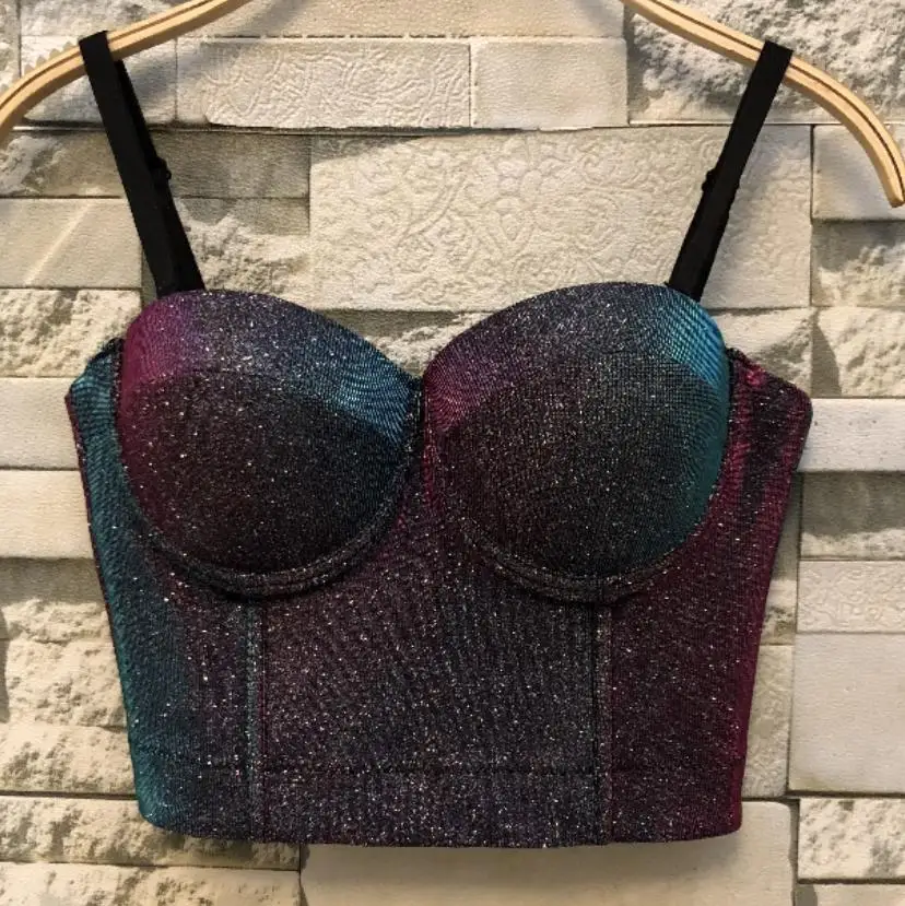 Blinged out corset tops Clearance