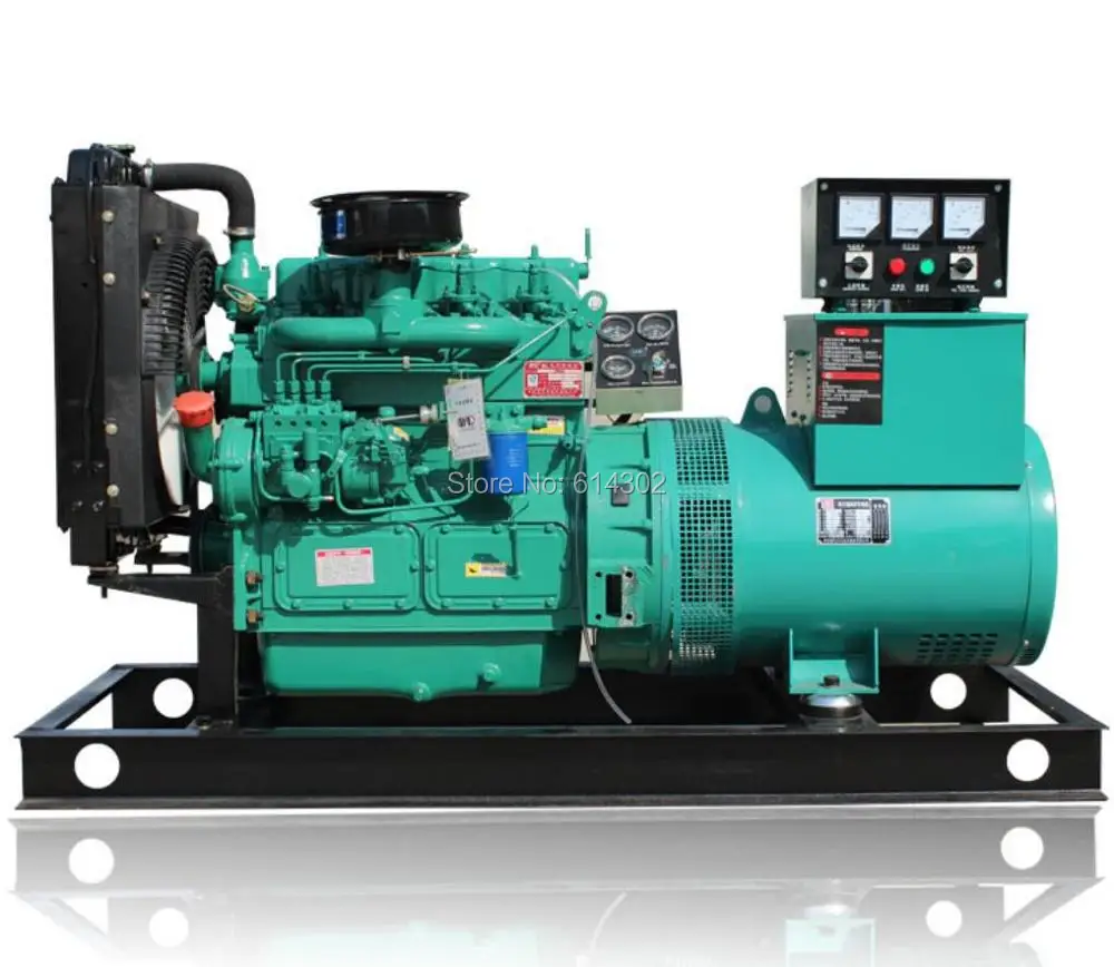 Generator power 40kw/50kva diesel generator/diesel genset with brush alternator for home hotel hospital