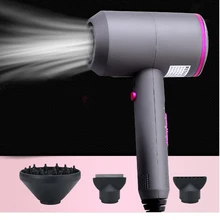 Surker, электрический фен для волос, LS-9808, складная ручка, 2000 Вт, мощность, холодный, горячий воздух, отрицательный ион, насадка коллектора, диффузор