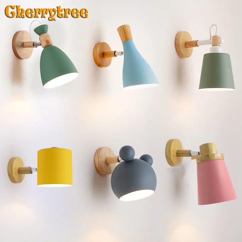 Wall light  vanity light modern wall lamp bedroom loft decor wall sconce nordic design mirror home decoration light fixtures led