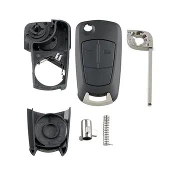 

For Vauxhall Opel Corsa Astra Vectra Zafira 2 Button Remot Flip Key Fob Case A53