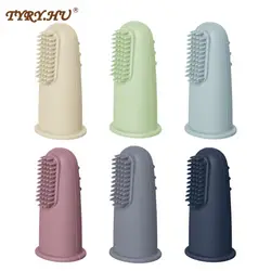 30pcs Baby Soft Finger Toothbrush BPA Free Silicone Infant Tooth Teeth Clean Brush Food Grade Silicone Bebes Oral Health Care