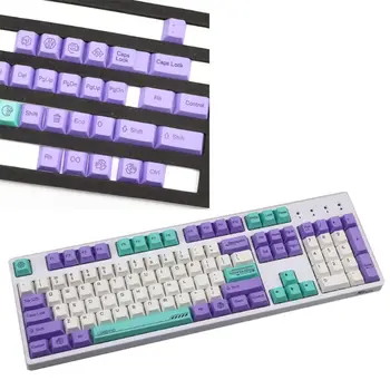 

131 Keys OEM PBT Keycaps Full Set Mechanical Keyboard Keycaps PBT Dye-Sublimation Cherry Keycaps New
