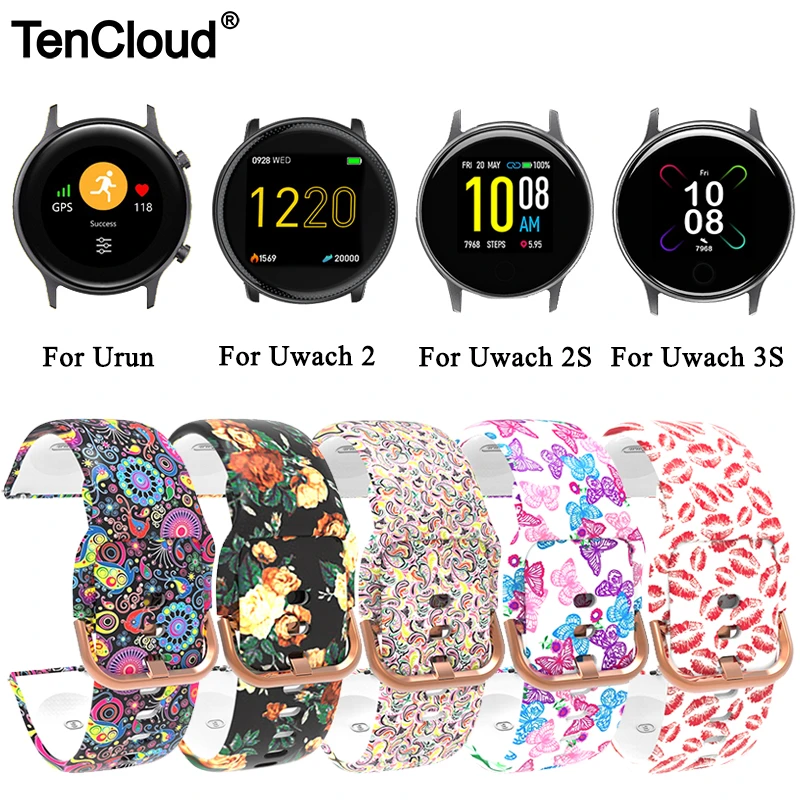 Replacement Strap For Umidigi Urun S Band Bracelet For Umidigi Uwatch 5  3s/2s Wristband Silicone Colorful Loop Watch Accessories - Smart  Accessories - AliExpress