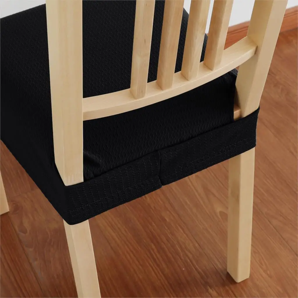 7 Solid Colors With Buckle Chair Cover Big Elastic Chair Covers Seat Slipcovers Stretch Removable Dining Hotel Seat Covers