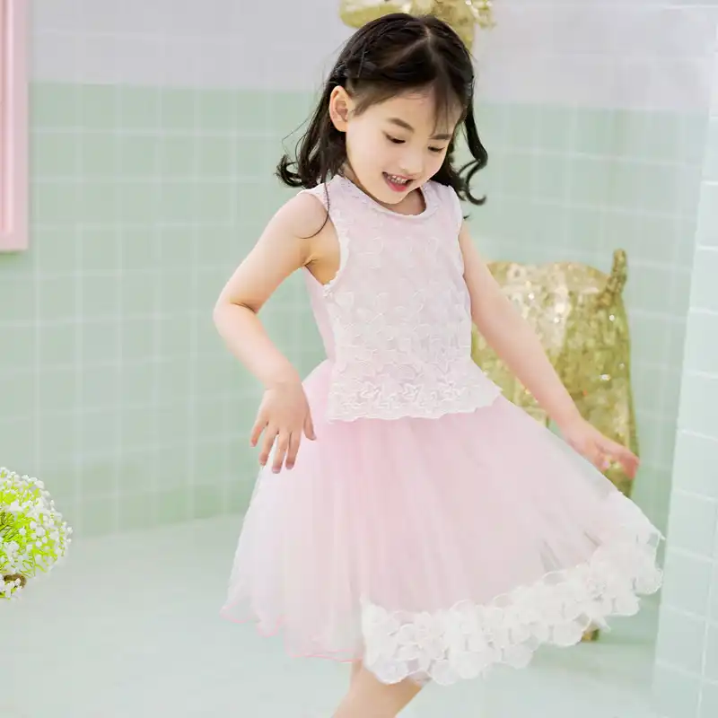 baby girl light pink dress