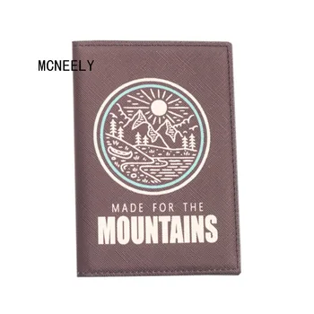 

Good Trip Protect Your Passport Cover ID Credit Card Holder Fashion Design PU Leather Business Card Bag drop shipping