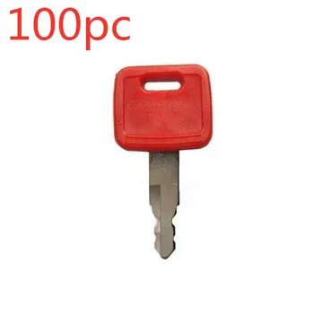 

100pc For John Deere & Hitachi Excavator Ignition Key For Case Dozer New Holland