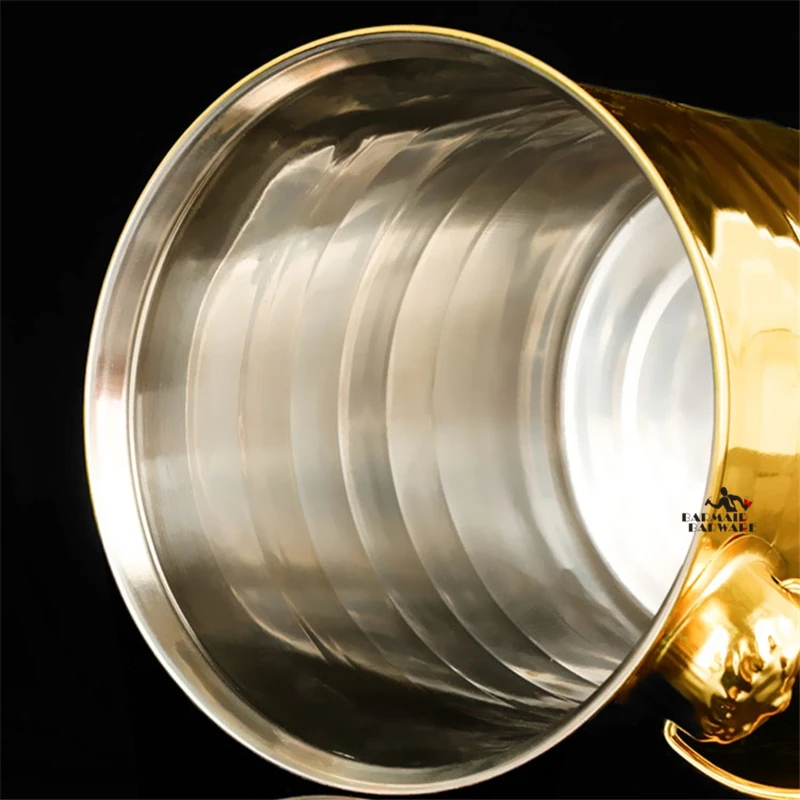 3L/5L/7L Tiger Head Stainless Steel Ice Bucket Wine Champagne Wine Chiller Bottle Cooler Champagne Beer Chiller Ice Barrel