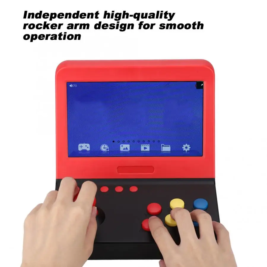 YEPO 7-дюймовый ЖК-дисплей Экран дисплея 800*400 игровая консоль мини игровой автомат с качающимся рычагом