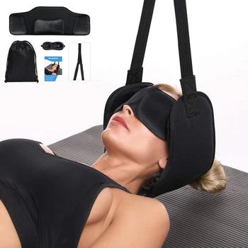 

Simple operation back stretcher household breathable neck tractor durable cervical traction device can be adjusted arbitrarily