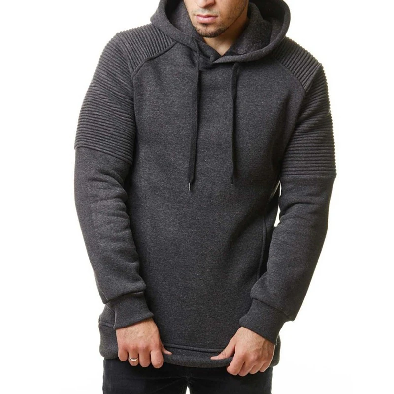 Dark Grey FK131 Брендовые мужские белые толстовки с капюшоном, пуловер, мужская толстовка с длинным рукавом, Повседневная Толстовка с капюшоном, Мужская одежда, топы в стиле хип-хоп - Цвет: Dark Grey FK131