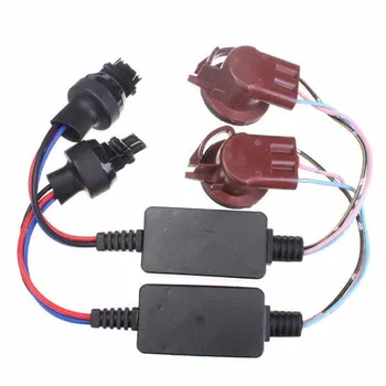 

2X LED Lamp Decoder 3157 Adapter Anti Hyper Blinking Flashing Error Free Canbus