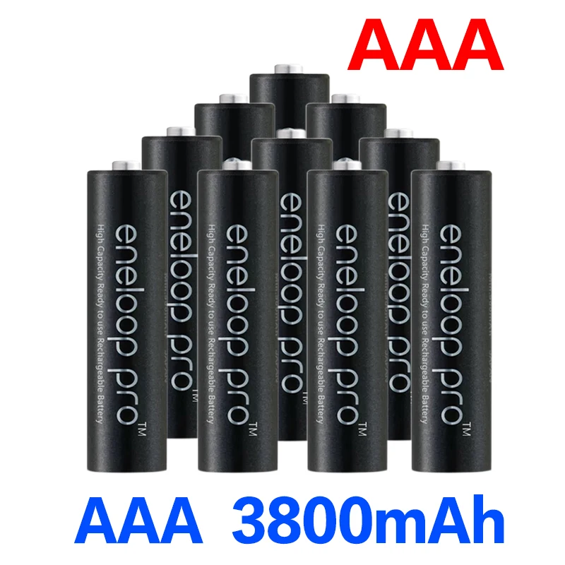 Panasonic Eneloop beat Original Pro AAA 3800mAh 1,2 V ni-mh камера лимфатические барабаны с зарядным устройством