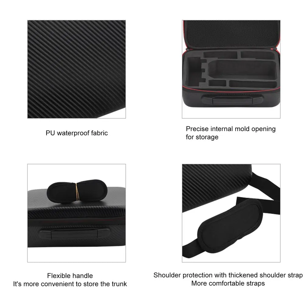 PU Сумка для хранения сумка чехол для переноски для DJI Mavic Pro подходит Дрон удаленные аккумуляторы с контроллером и аксессуарами