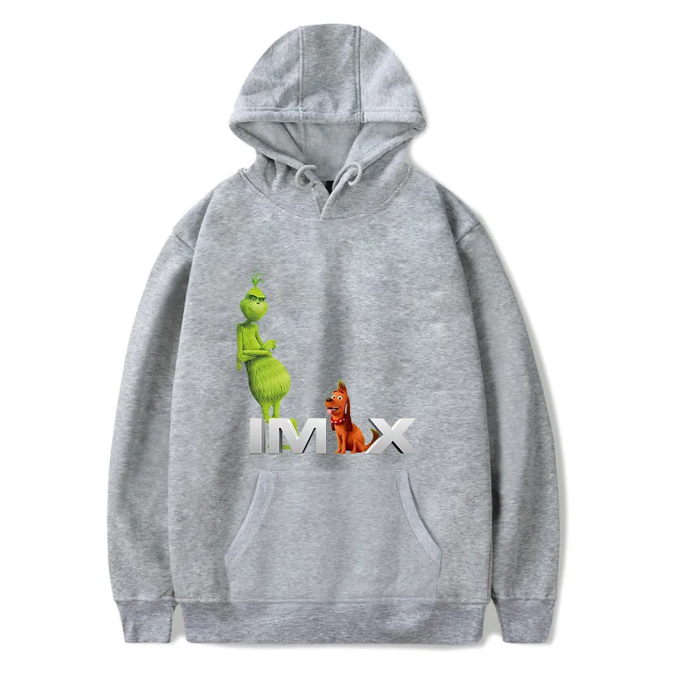 Новые толстовки с принтом из фильма The Grinch для мужчин/женщин, толстовки унисекс, спортивный костюм, повседневные пуловеры, уличная толстовка с капюшоном, лидер продаж, топы