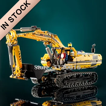 

In stock 20007 Motorized Excavator technic Building Blocks 8043 1123PCS Electric Remote Control Building Blocks Model 90007 toys