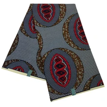 Дизайн африканская ткань высокого качества Африканский настоящий воск голландский для шитья ткань