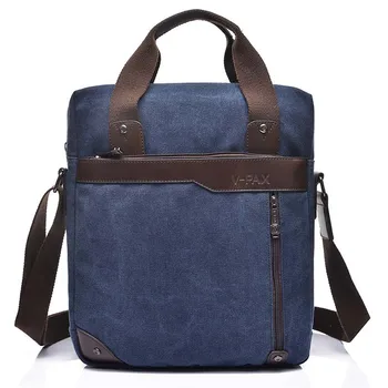 

Korean Fashion Men Shoulder Crossbody Bag Canvas Handbag Casual Travel Bags Messenger Bags Brown Color Travel high quality