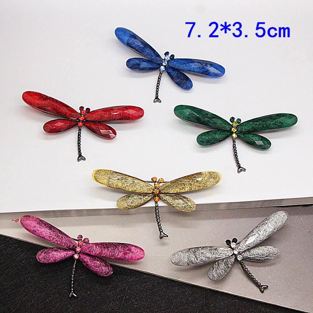 Dragonfly Brooches Pin-Series Insect-Animal-Brooch Vintage Fashion Women Jewelry JUJIE