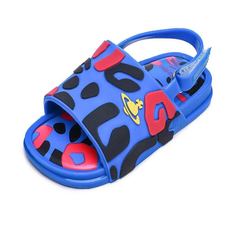 Обувь с бантом Mini Melissa Mickey; Новинка года; летняя прозрачная обувь для девочек; нескользящие пляжные сандалии для мальчиков и девочек; сандалии для маленьких принцесс