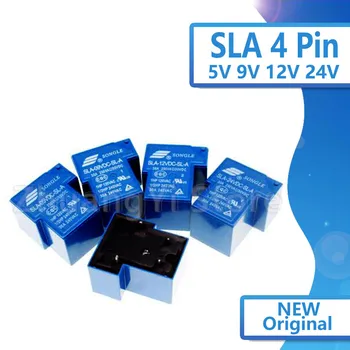 

2pcs/lot Power relays SLA-05VDC-SL-A SLA-09VDC-SL-A SLA-12VDC-SL-A SLA-24VDC-SL-A 5V 9V 12V 24V 30A 4PIN T90