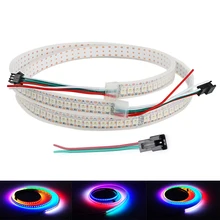 

1/2M DC 5V LED Lights Strip 2812 IC SMD 5050 Waterproof Flexible Lamp Tape Diode 144LED/M for TV Backlight Home Party Decoration