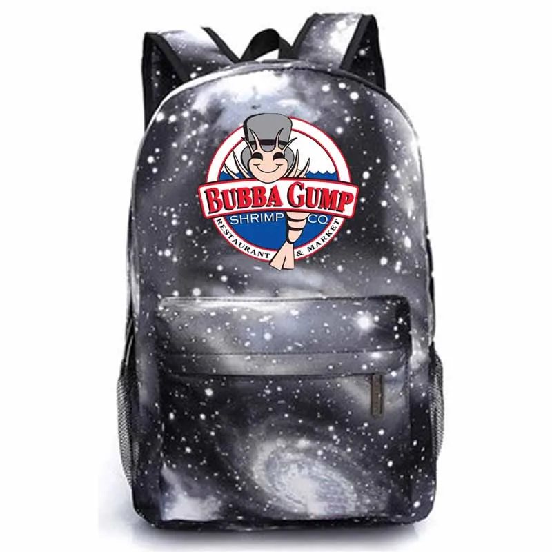 style2 black Форрест Gump Рюкзак Студенческая Школьная Сумка Повседневный Рюкзак для студента ноутбук рюкзак - Цвет: style2 black