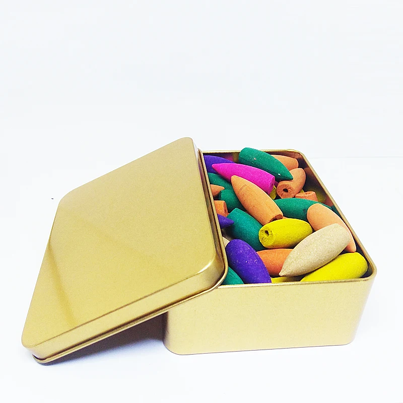 F Oversized Sandalwood 70pcs Smoke Backflow Incense Cones Bulk sale