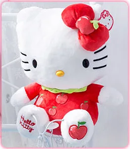 Горячие акции фрукты hello kitty плюшевые игрушки hello kitty кукла детский женский подарок на день рождения - Цвет: Color